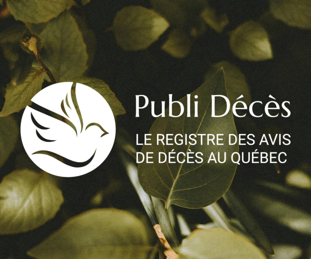 Avis de décès nécrologie Complexe funéraire Lachance